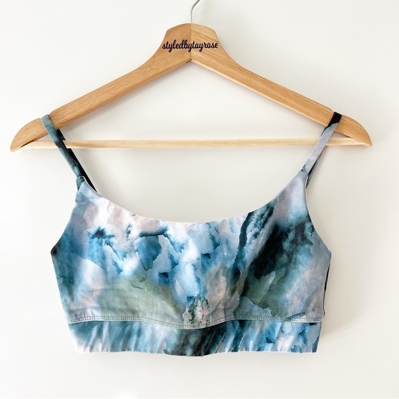 Carbon38 Abstract Bralette in Dreamy Camo - Picture 3 of 9